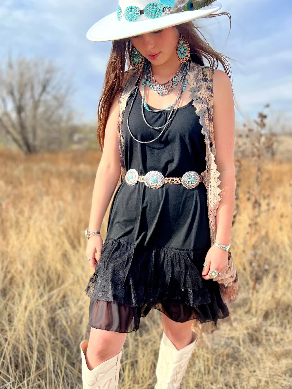 Stock Clearance puff sleeve dressElegant Layering Dress