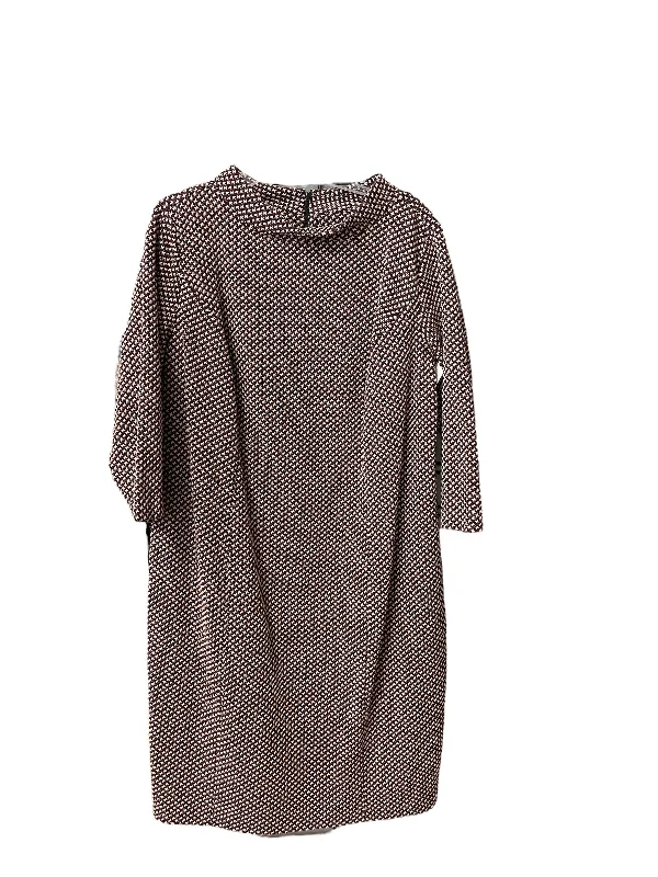 Today’s Deal casual shift dressDress Work By Talbots In Red & White, Size: 1x