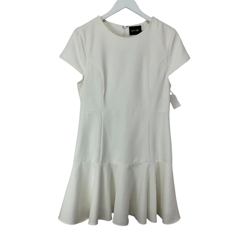 Mega Sale chic dressDress Casual Short By Clothes Mentor In White, Size: L