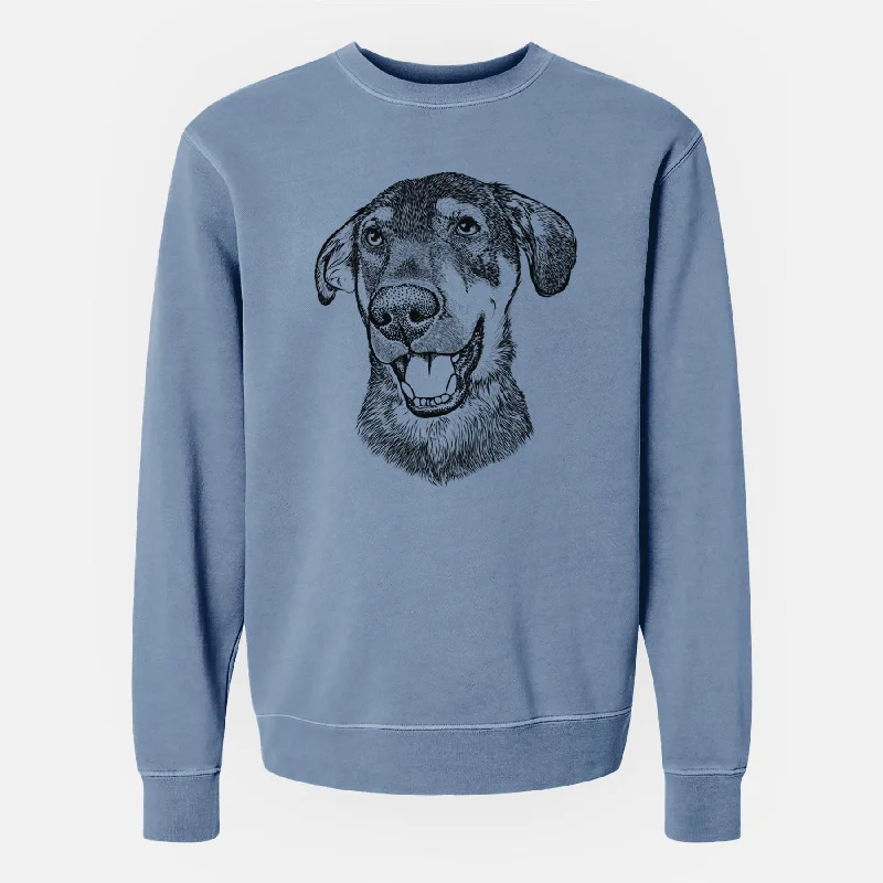 Can't Miss Bare Jet the Mixed Breed - Unisex Pigment Dyed Crew Sweatshirt