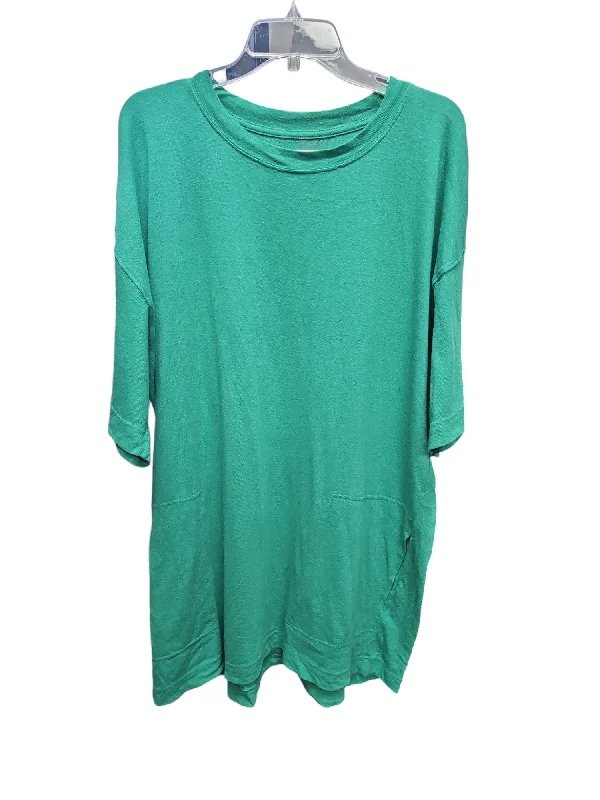 Exclusive Access trendy mini dressDress Casual Midi By Free People In Green, Size: L Exclusive Access trendy mini dressDress Casual Midi By Free People In Green, Size: L