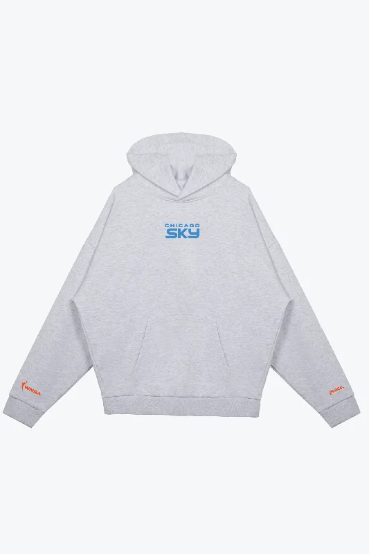 Mega Deal Chicago Sky Essentials Heavyweight Hoodie - Ash