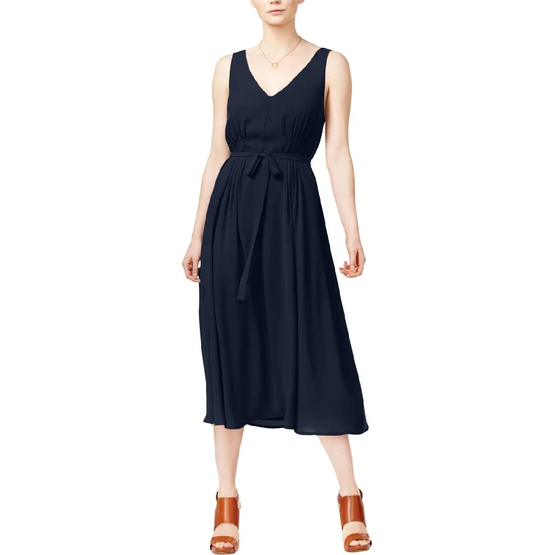 off-shoulder dressMaison Jules Womens Belted Fit & Flare Dress