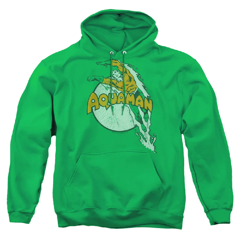 comfortable fleece hoodieAquaman Splash - Pullover Hoodie