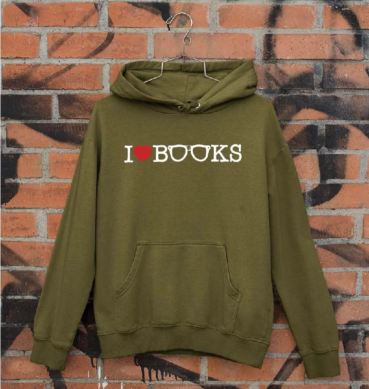 minimalist hoodieLove Books Unisex Hoodie for Men/Women