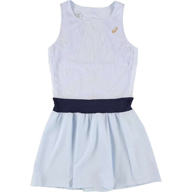 Reduced Prices wrap-around dressASICS Womens Tennis Sport Dress, Blue, X-Large
