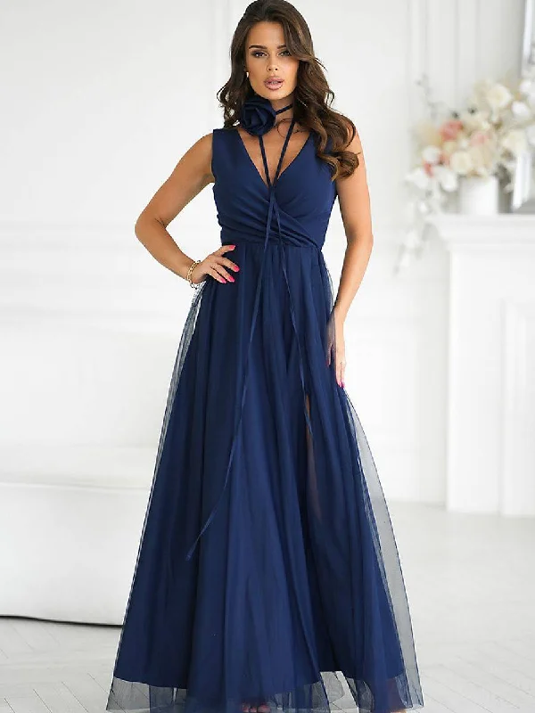 Blowout Sale bohemian dressLong dress model 199330 Bicotone