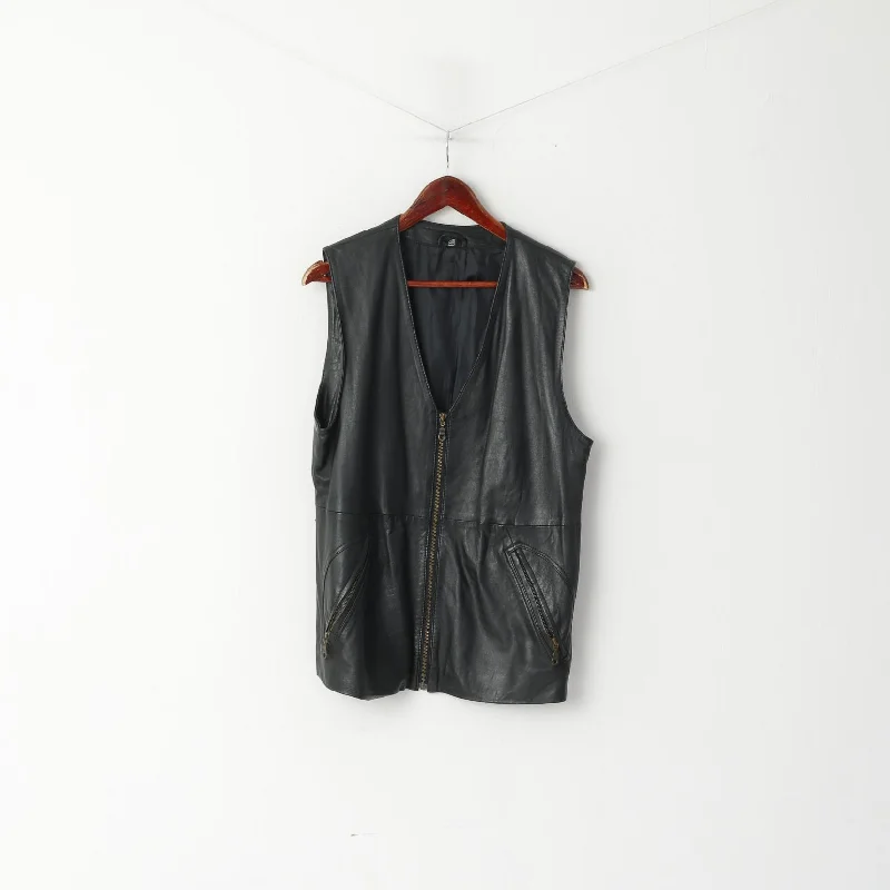 Customer Appreciation Sale urban street coatYessica Women 40 Vest Black Leather Full Zipper Retro Pocket Classic Waistcoat Customer Appreciation Sale urban street coatYessica Women 40 Vest Black Leather Full Zipper Retro Pocket Classic Waistcoat