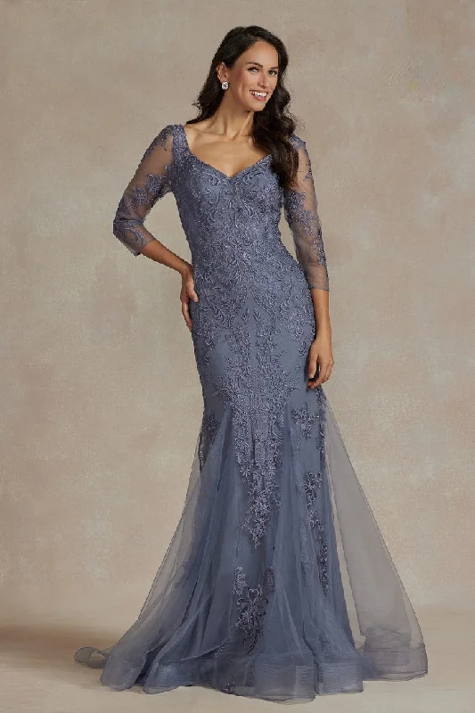 Special Buy casual dressSweetheart Embroidered Lace Sheer 3/4 Sleeves Long Mother of the Bride Dress NXJQ504 Special Buy casual dressSweetheart Embroidered Lace Sheer 3/4 Sleeves Long Mother of the Bride Dress NXJQ504