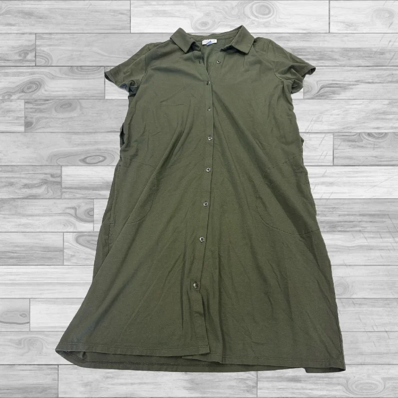 Hurry In elegant dressDress Casual Short By J. Jill In Green, Size: M