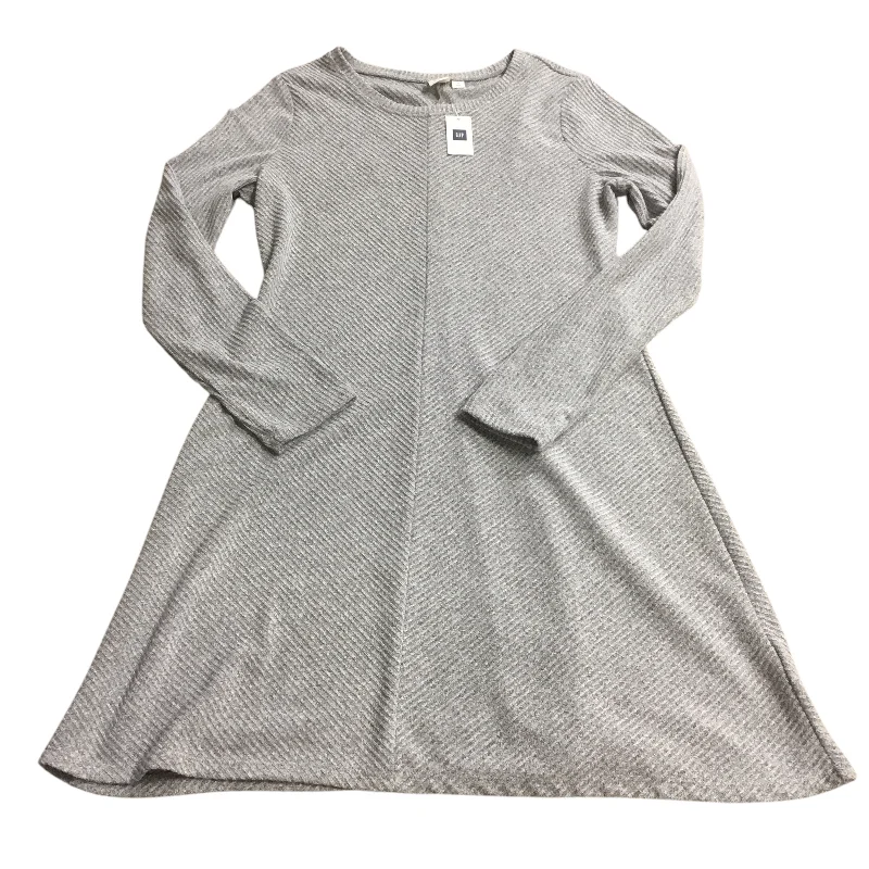 Quick Sale chic dressDress Casual Short By Gap In Grey, Size: M