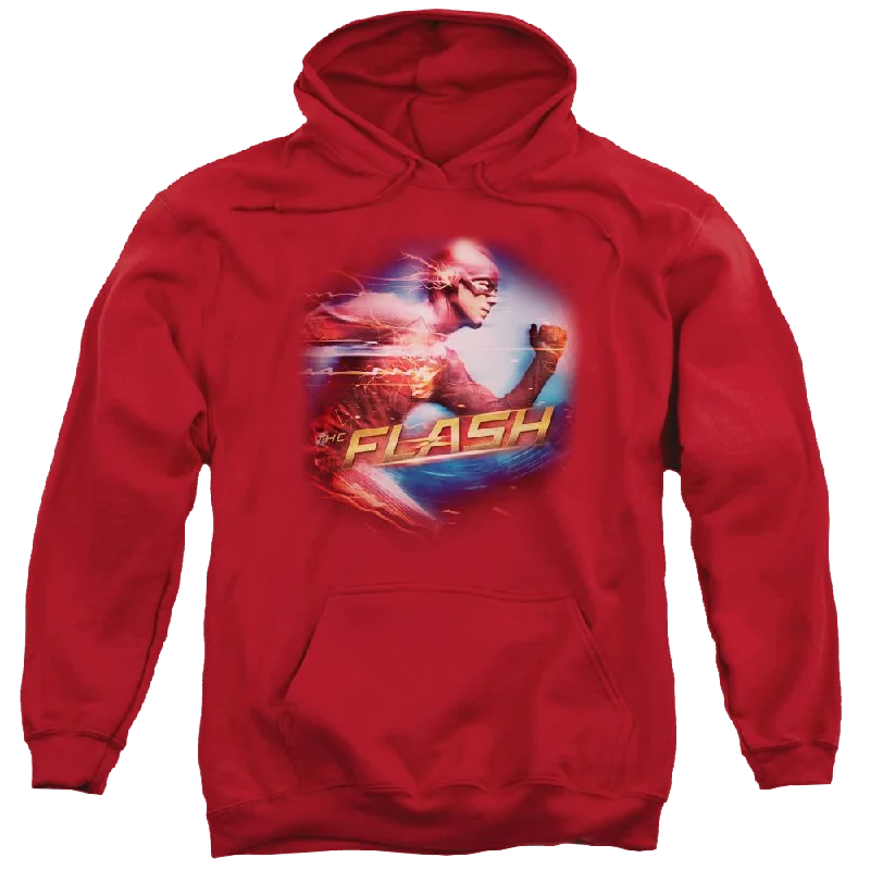 Hurry In oversized hooded sweatshirtThe Flash Fastest Man Pullover Hoodie