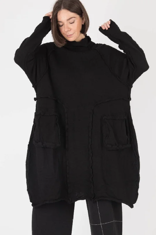 Deep Discounts trendy mini dressRundholz Black Label Knitted Dress