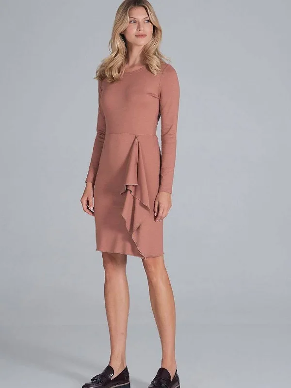 Fantastic Offers draped dressCocktail dress model 160970 Figl