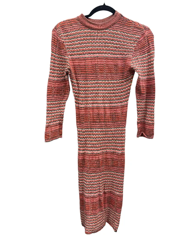 Buy Now modern dressDress Casual Midi By Free People In Orange, Size: S