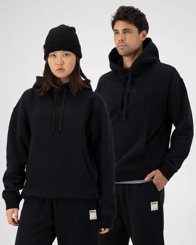 Flash Sale Verdant Merino Organic Cotton Hoody - Black
